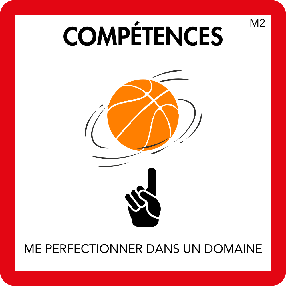 Carte Compétences — Me perfectionner dans un domaine